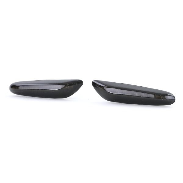 BMW 3 SERIES E46 E90 E91 E92 E93 LED Black Smoke Side Indicators - Slika 2