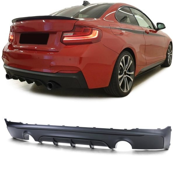 BMW 2 SERIES F22/F23 228i M235i M240i Performance Matt Black Diffuser