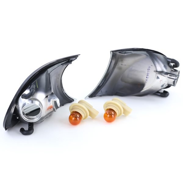 BMW 3 SERIES E46 Black Smoke Clear Glass Indicators - Slika 7