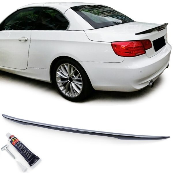 Sport Rear Spoiler in Gloss Black for BMW 3 SERIES E90