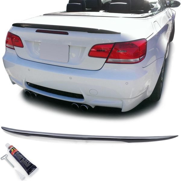 BMW 3 SERIES E93 Carbon Look Rear Spoiler with ABE