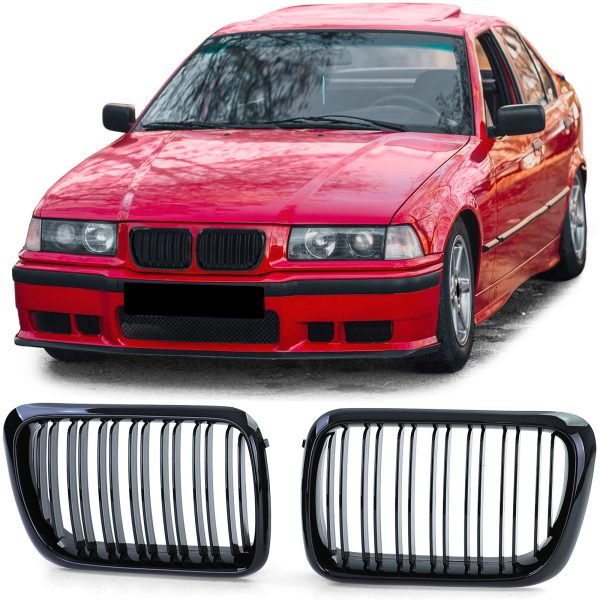 BMW 3 SERIES E36 Performance Gloss Black Grilles