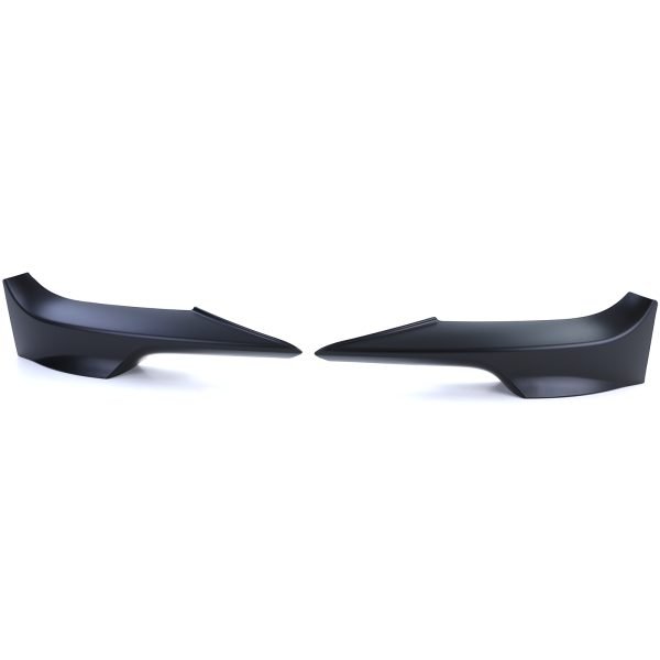 BMW 3 SERIES E92/E93 Matt Black Front Splitter Corner Flaps - Slika 2
