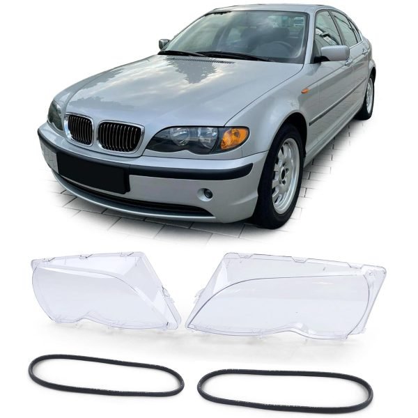 BMW 3 SERIES E46 Headlights Lenses