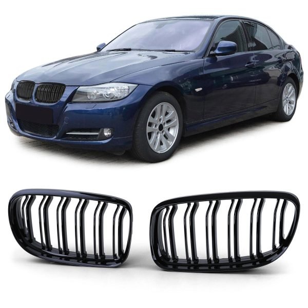 BMW 3 SERIES E90/E91 Performance Gloss Black Grilles