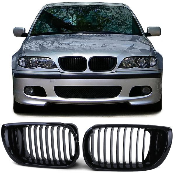 BMW 3 SERIES E46 Performance Gloss Black Grilles