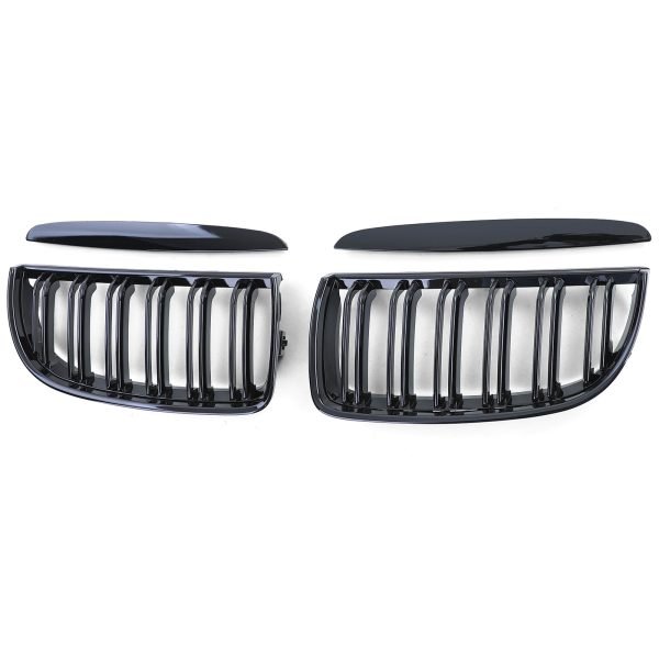 BMW 3 SERIES E90/E91 Performance Gloss Black Double-Bar Grilles - Slika 2