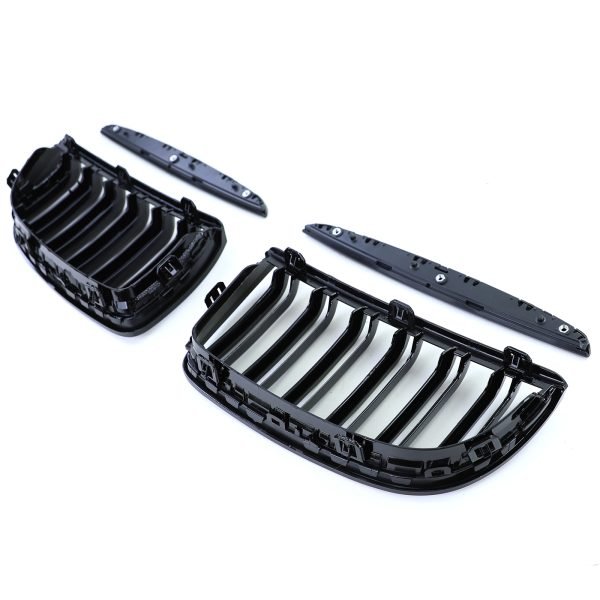 BMW 3 SERIES E90/E91 Performance Gloss Black Double-Bar Grilles - Slika 7