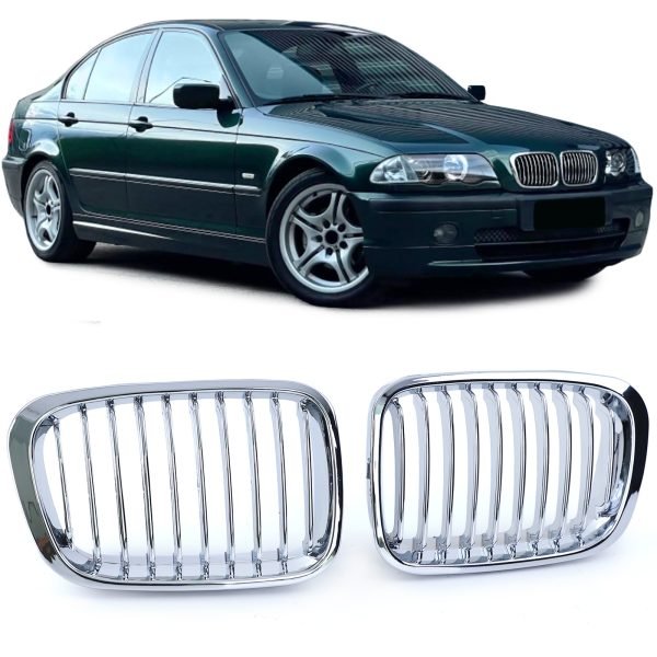 BMW 3 SERIES E46 Performance Chrome Grilles