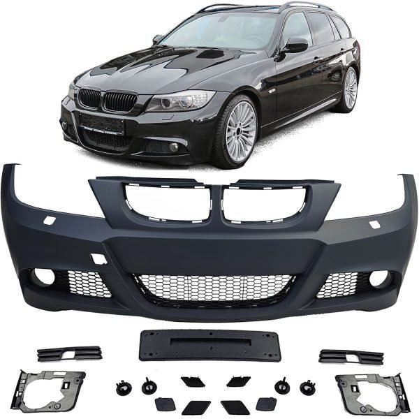 BMW 3 SERIES E90/E91 Sport Front Bumper with Grille