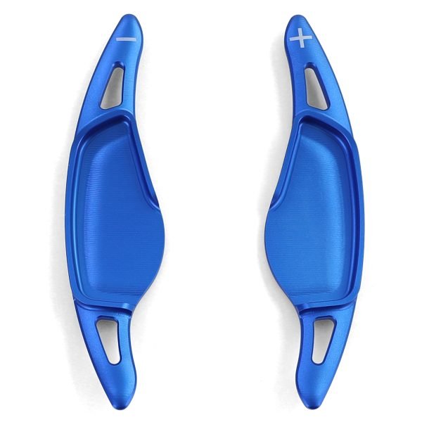 BMW M2 F87 M3 F80 M5 F90 M8 F92 Blue Aluminum Paddle Shifters - Slika 3