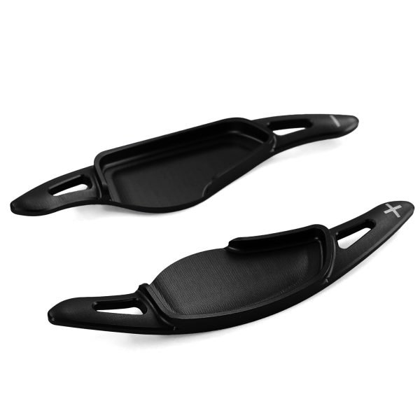 BMW M2 F87 M3 F80 M5 F90 M8 F92 Black Aluminum Paddle Shifters - Slika 4