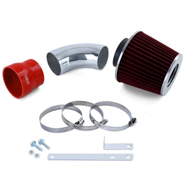 BMW 3 SERIES E46 323i 325i 328i 330i Air Intake Kit with Red Air Filter