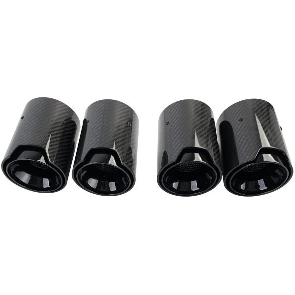 Carbon Fiber Exhasut Tips for BMW M2 F87 M3 F80 and M4 F82/F83 - Slika 2