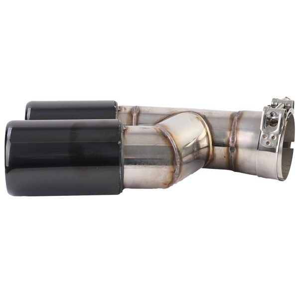 Double Tailpipe painted gloss black for BMW 3 SERIES F30/F31 - Slika 5