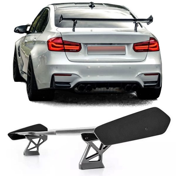 Rear wing spoiler painted in gloss black for BMW 3 SERIES F30/F80