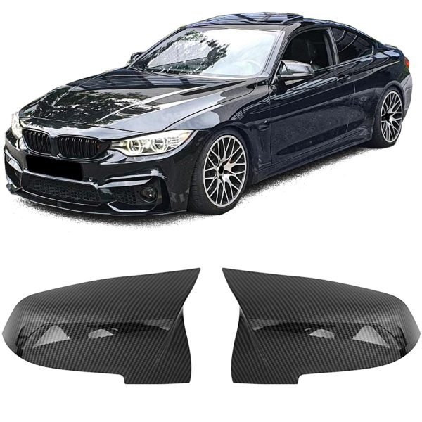 Carbon Look Replacment Mirror Caps for BMW 3 SERIES F30/F31/F34