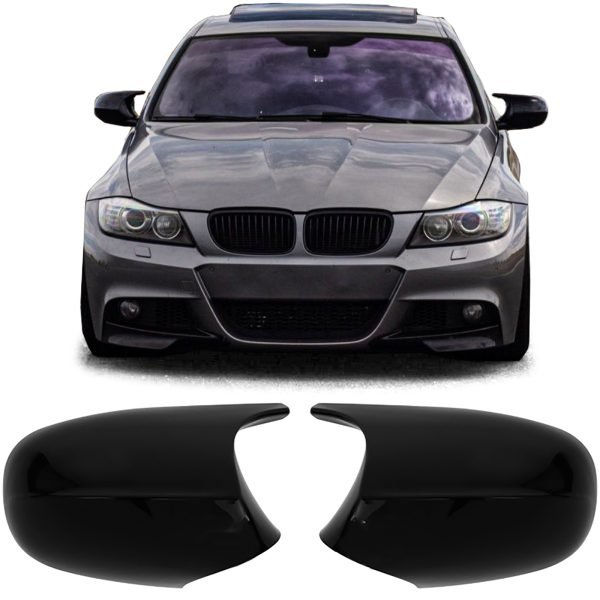 BMW 3 SERIES E90/E91/E92/E93 Gloss Black Mirror Caps