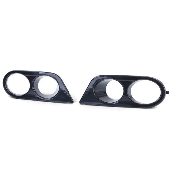 BMW 3 SERIES E46 Gloss Black Front Fog Lights Surrounds - Slika 8