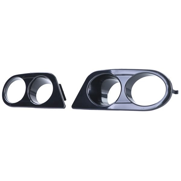 BMW 3 SERIES E46 Gloss Black Front Fog Lights Surrounds - Slika 2