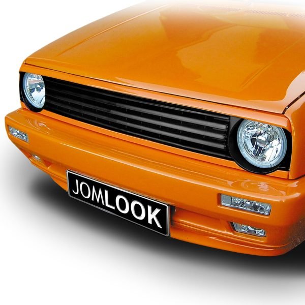 Front Grille badgeless, black suitable for VW Golf 2