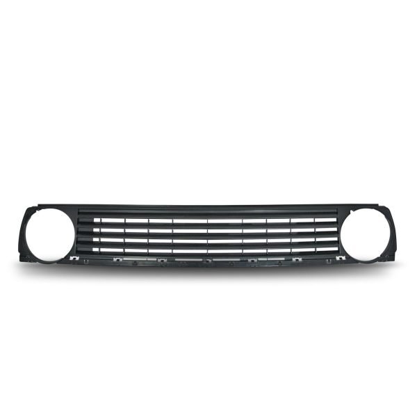Front Grille badgeless, black suitable for VW Golf 2 - Slika 2