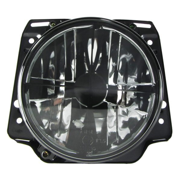 Headlight with cross black suitable for VW Golf 2 - Slika 2