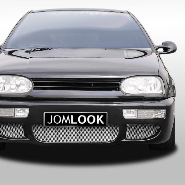 Front Grille badgeless, black suitable for VW Golf 3 - Slika 3