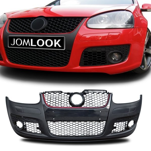 Front bumper in sport design with honeycomb grill suitable for VW Golf 5
