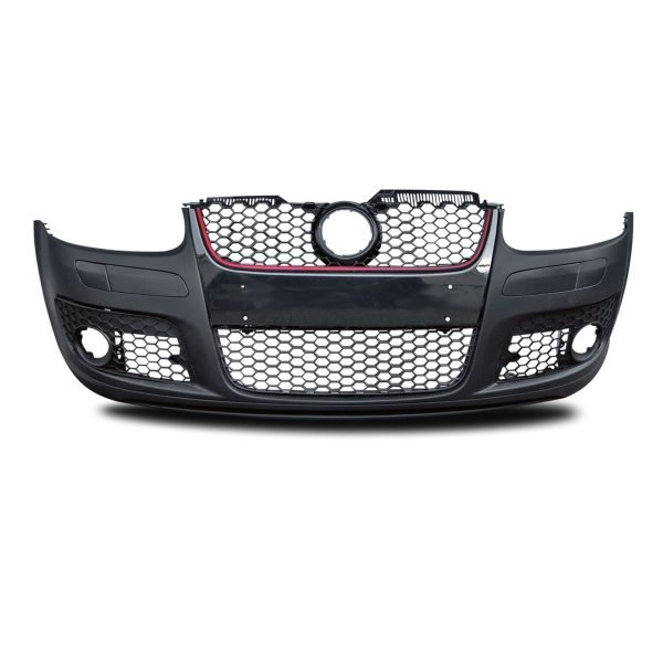 Front bumper in sport design with honeycomb grill suitable for VW Golf 5 - Slika 2