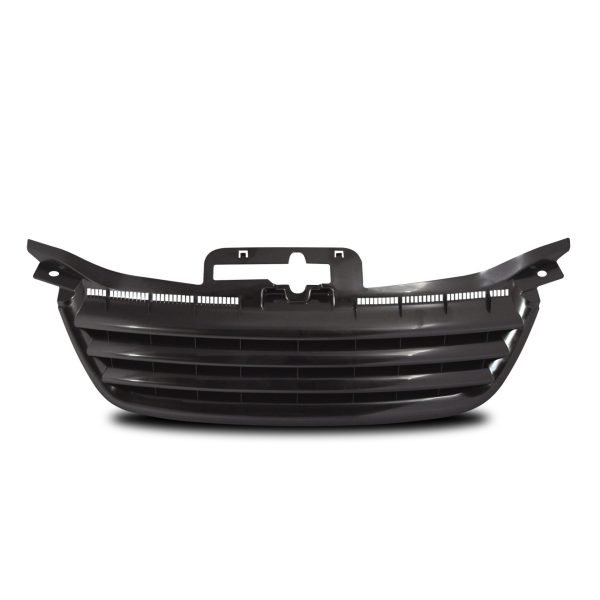 Front Grille badgeless, black suitable for VW Touran year 3.2003 - 9.2006 and Caddy year 2004-