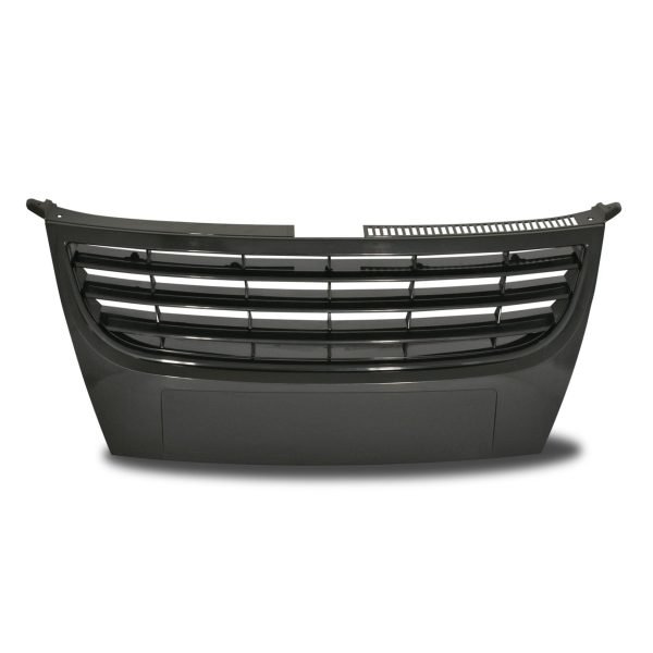 Front Grill badgeless, black suitable for VW Touran 1 year 12.2006 - 2009
