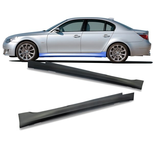 Side Skirts suitable for BMW 5er E60 Limousine and E61 Touring year 2003 - 2010 - Slika 2