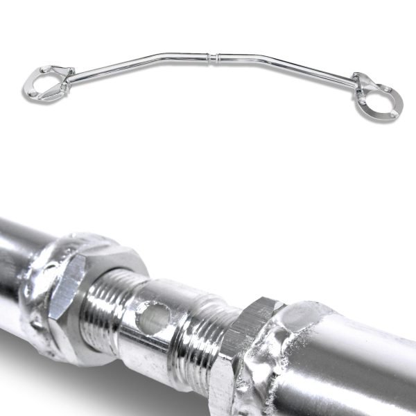 Aluminium Strut Tower Brace adjustable suitable for BMW E46 6 cylinders