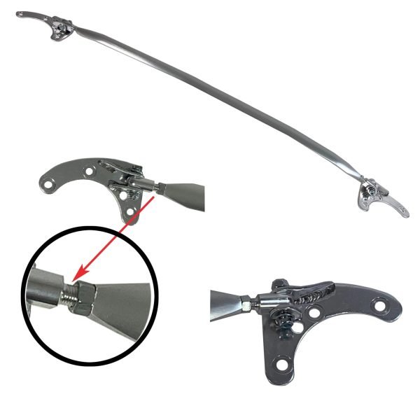Aluminium Strut Tower Brace adjustable suitable for BMW 1 series F20 and F21 year 2011-
