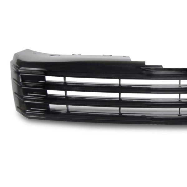 Front Grille badgeless, black gloss paint suitable for VW Passat B7, 11/2010-2014 - Slika 4