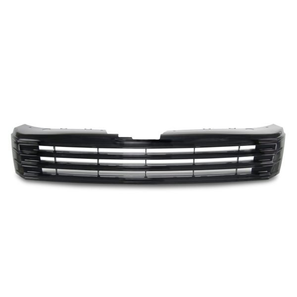 Front Grille badgeless, black gloss paint suitable for VW Passat B7, 11/2010-2014 - Slika 2