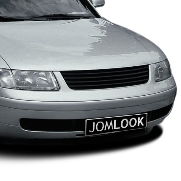 Front Grille badgeless, black suitable for VW Passat 3B year 1996 - 2000