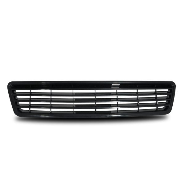 Front Grille badgeless, black suitable for Audi A6 year 5.1997 - 6.2001