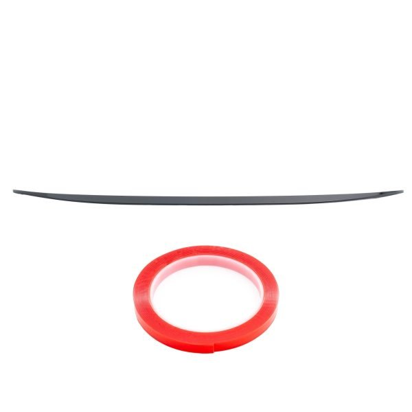 Trunk spoiler glossy black slim suitable for BMW 3 Series (F30) sedan, 2011-2019 - Slika 4