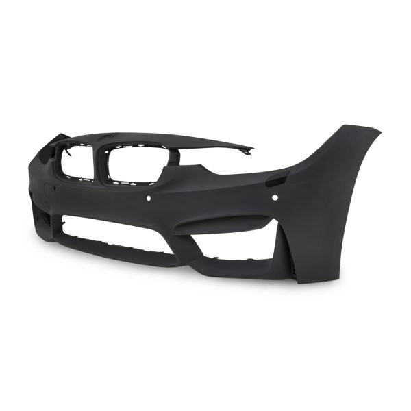 Front bumper in sports design with PDC holes and HCS suitable for BMW 3er BMW F30 LCI, 05/2015-2018 - Slika 5