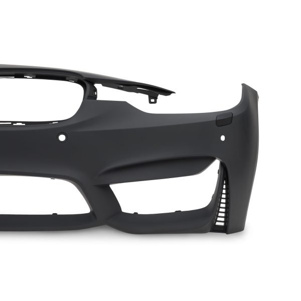 Front bumper in sports design with PDC holes and HCS suitable for BMW 3er BMW F30 LCI, 05/2015-2018 - Slika 3