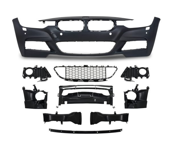 Body Kit incl. side skirts with HCS and PDC holes suitable for BMW 3 Series F30 ( LCI ) year 05.2015- - Slika 3