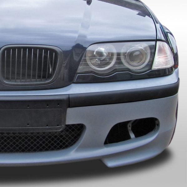 Front bumper in sports design suitable for BMW 3er E46 Limousine and Touring year 1998 - 2005 - Slika 2
