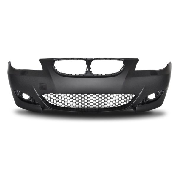 Front bumper in sports design with PDC markings suitable for BMW 5er E60 07.2003 - 03.2007 and E61 Touring year 06.2004 - 03.2007 - Image 2