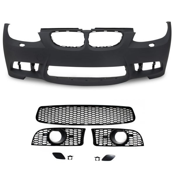 Front bumper without PDC holes suitable for BMW 3er E92 Coupé year 9.2006 - 2009 and E93 Cabrio year 3.2007 - 03.2010