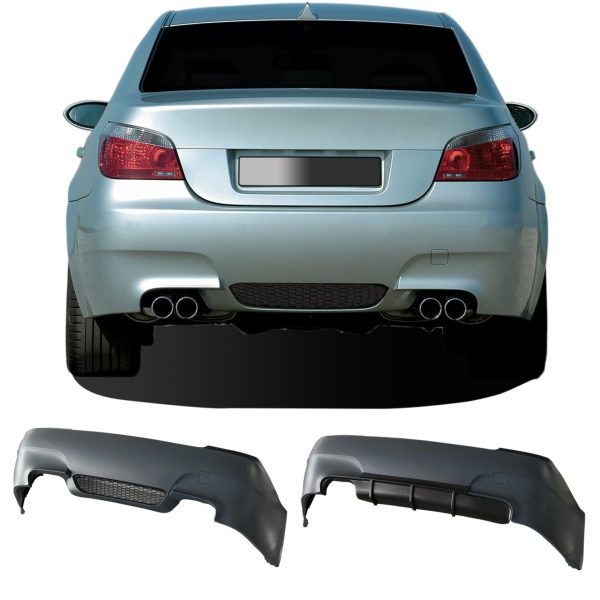 Rear bumper sport look for BMW E60 Year 03-10