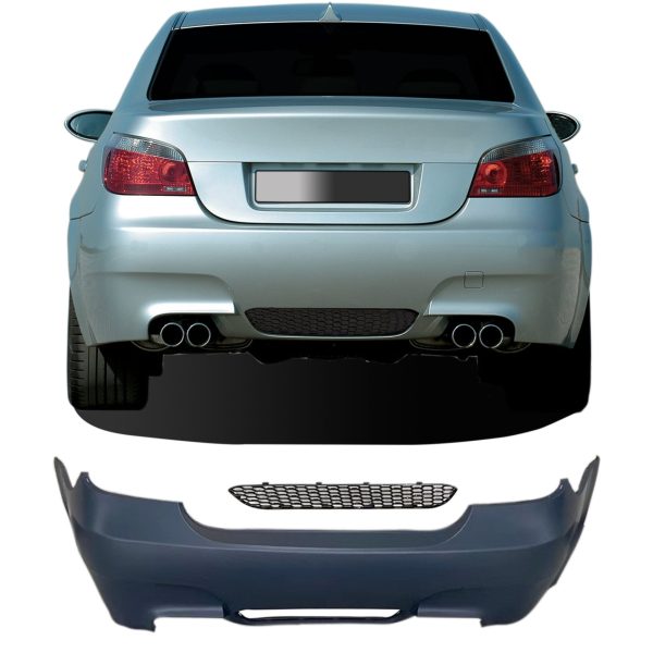 Rear bumper sport look for BMW E60 Year 03-10 - Image 5