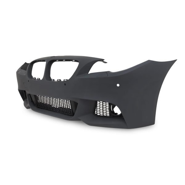 Front bumper in sport design with fog light covers suitable for BMW 5 Series F10 01.2010-06.2015 and F11 Touring 04.2010- - Slika 3