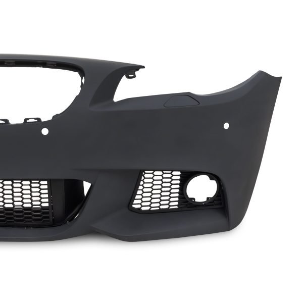 Front bumper in sport design with fog light covers suitable for BMW 5 Series F10 01.2010-06.2015 and F11 Touring 04.2010- - Slika 2